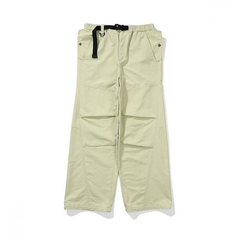 [ボブキャット] ダブルポケットパラシュートパンツ-アボカド