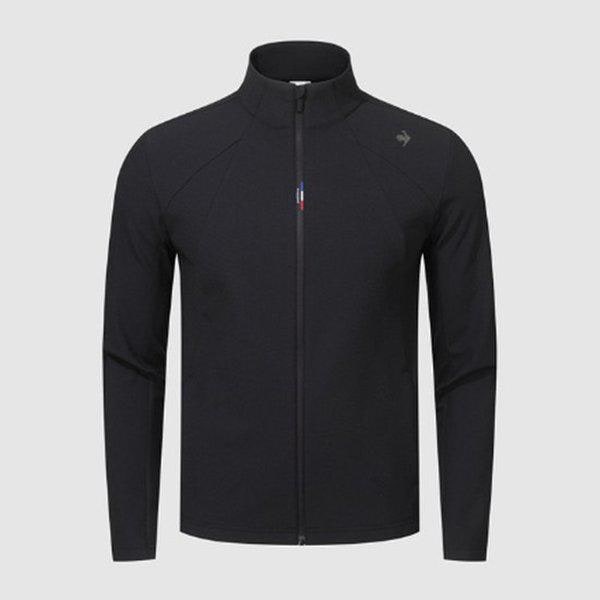 ユニ レギュラーフィット トリコット起毛ボンディング トラックトップ ブラック QQ423EFTO1-BLK