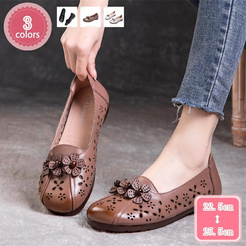 1000円OFFクーポン フラットシューズ フラットパンプス ぺったんこサンダル ラウンドトゥ 夏サンダル コンフォートシューズ 歩きやすい 疲れない 春夏秋 通勤 オフィス 軽量 通気 パンプス カ