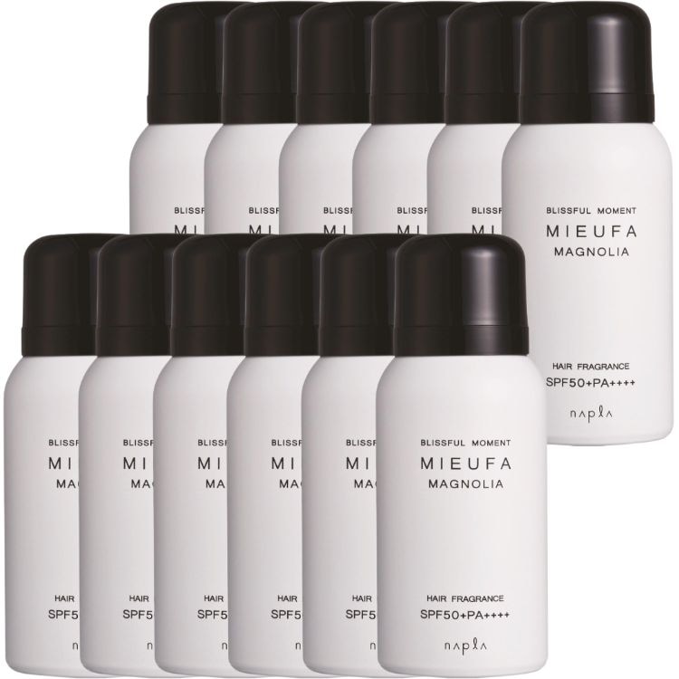 12個セット ナプラ ミーファ フレグランスUVスプレー マグノリア 80g 紫外線 髪 全身