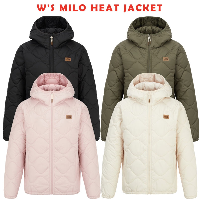 韓国正規品保証 関税負担なしNJ3NR99A WS MILO HEAT JACKET デイリー 基本 着装 男子 女子 人気 韓国 ファッション 男女共用 アウトドア