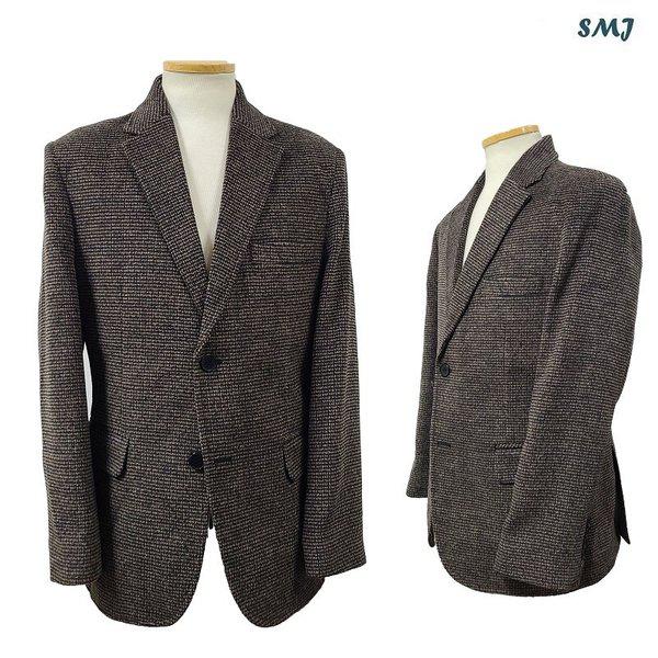 SMJ2079 ウール混紡コンビジャケット 中年 中年男性用スーツ 冬