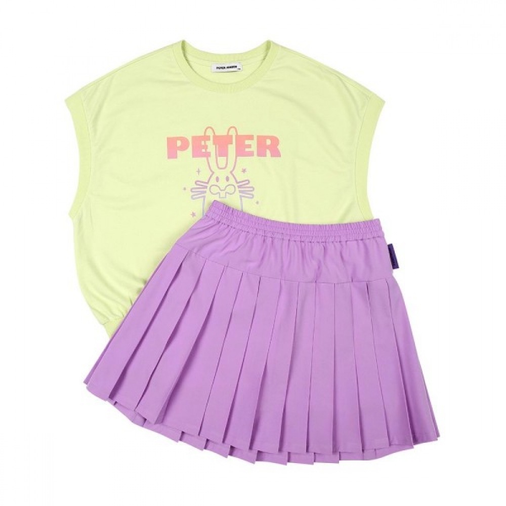 ピーター・ジェンセン ベストスカート上下セット (PUS11ST50M_LM)