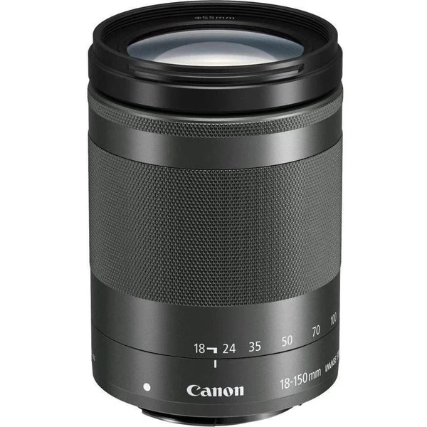 【中古】キヤノン Canon 望遠ズームレンズ EF-M18-150mm F3.5-6.3 IS STM ミラーレス専用 グラファイト EF-M18-150ISSTM
