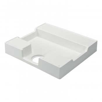 テクノテック 洗濯機用かさ上げ防水パン イージーパン TPD700-CW2 ニューホワイト