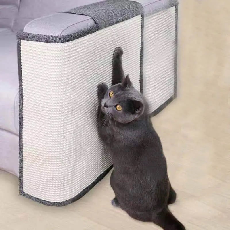 猫の子猫のペットのおもちゃ スクラッチボード ソファ製品 クローケアプロテクター 猫の引っかき傷 足パッド