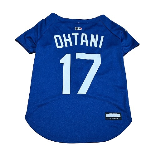 ファンタジーワールド【ペット用品】MLB公式 ドジャース 大谷翔平選手モデル ユニフォーム ジャージ XXLサイズ ブルー P-0849790211995【ペット用野球ウェア】