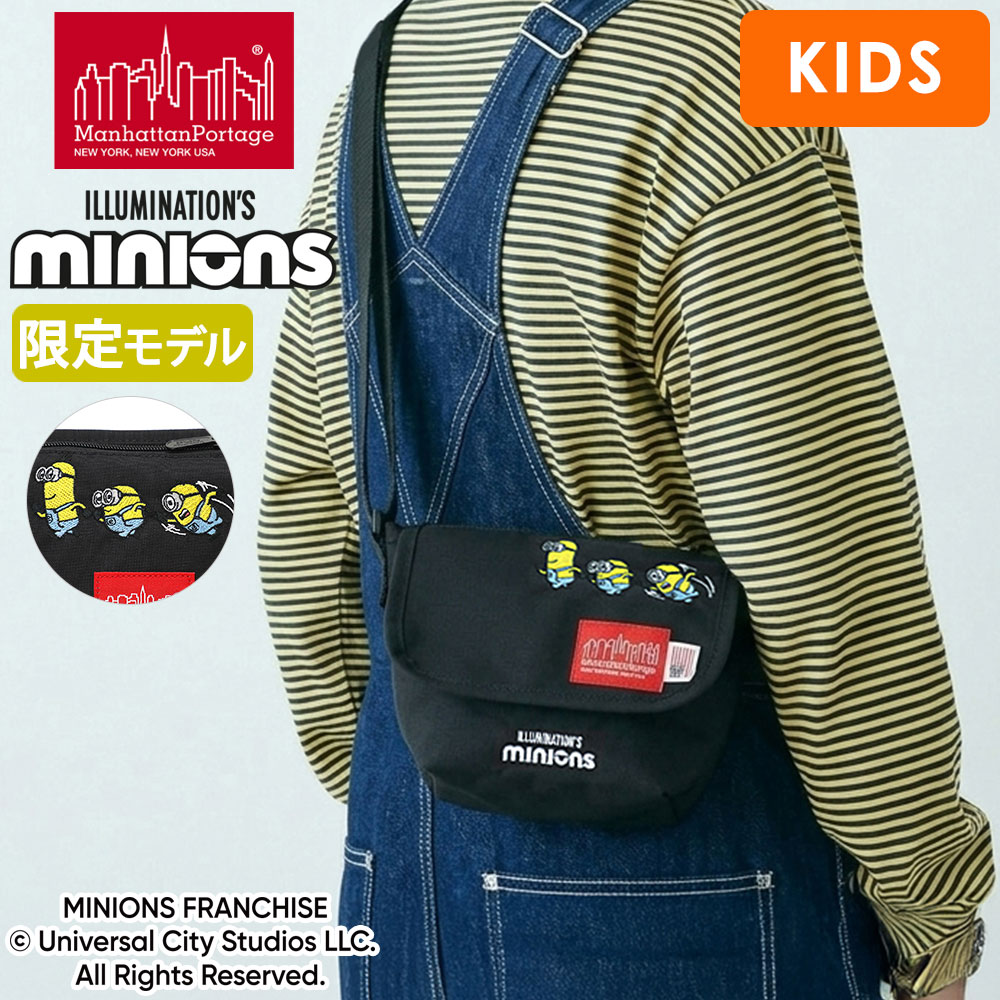 日本正規品 メッセンジャーバッグ メンズ ショルダー ミニオンズ MINIONSNylon MessengerBag(XXXS) FZP 500D CORDURA MP1602FZPMNOS