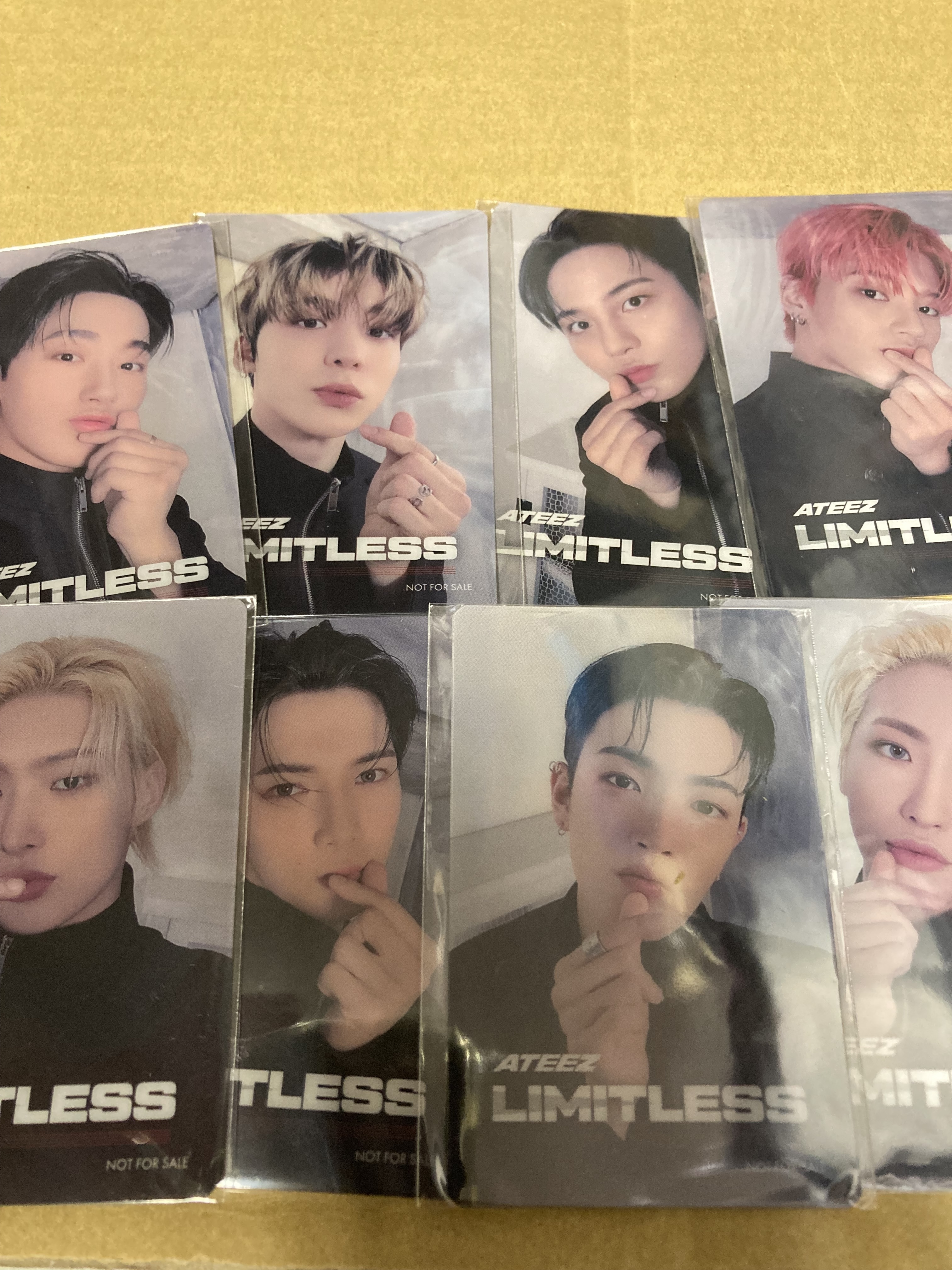 ATEEZ Limitless タワーレコード特典トレカコンプセット新品未開封