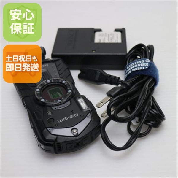 良品WG-60 ブラック コンパクトデジタルカメラ 169