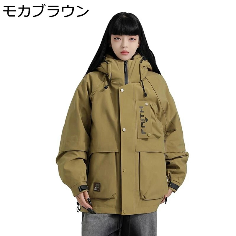 ワークジャケット ダウンコート レディース フード付き ポケット付き ダウンジャケット 厚手 防寒 暖かい 防風 おしゃれ トップス アウター アウトドア オフィス スポーツ 日常 旅行