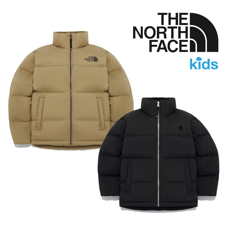 [NJ1DQ68] KIDS SUPERFLEX NUPTSE DOWN JACKET 軽量RDSダウン 子ども用ショート中綿ジャケット 軽い着心地 通学おでかけあたたかい撥水防風やわらか
