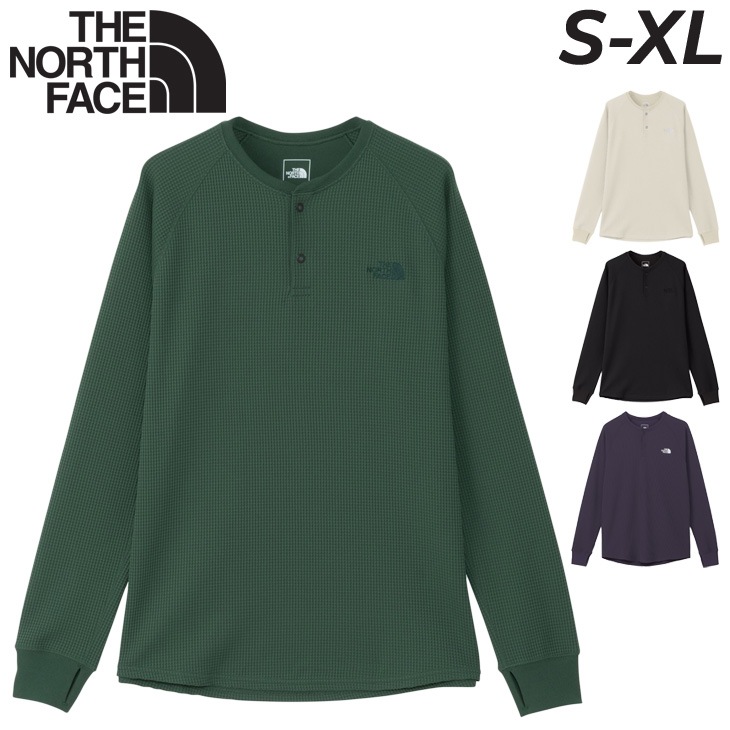 長袖 Tシャツ メンズ フリーランワッフルクルー サーマル/NT62394