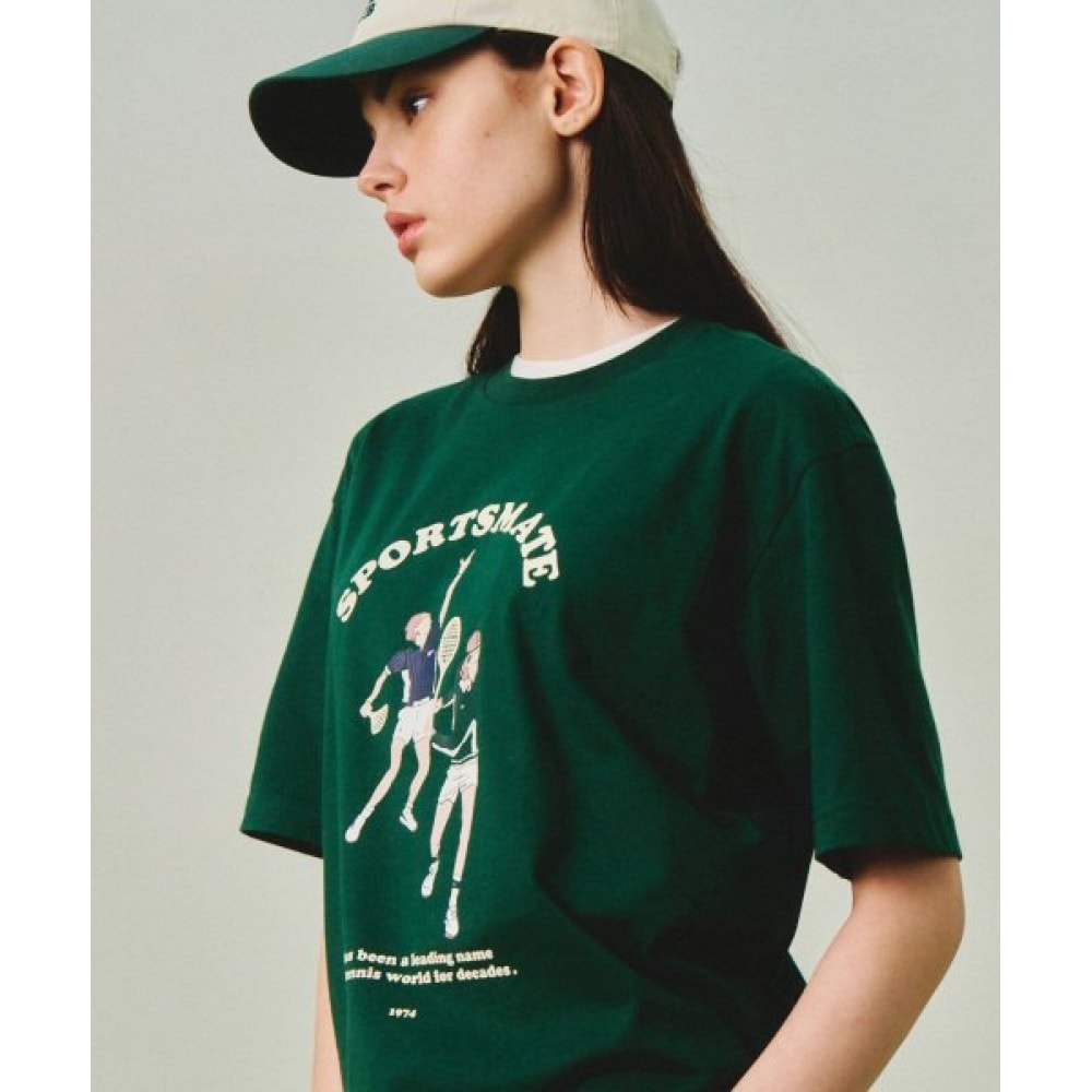フィラスポーツメイトカラードローイングショートスリーブ Tシャツ (FE2RSE5114XGRN) 6,473円