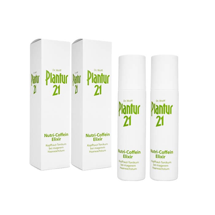 プラントール21 ヌトリカフェインエリクシール 200ml 2本 ニュートリカフェインエリクシール Plantur21 頭皮用美容液 海外発送　日時指定不可　国際郵便発送