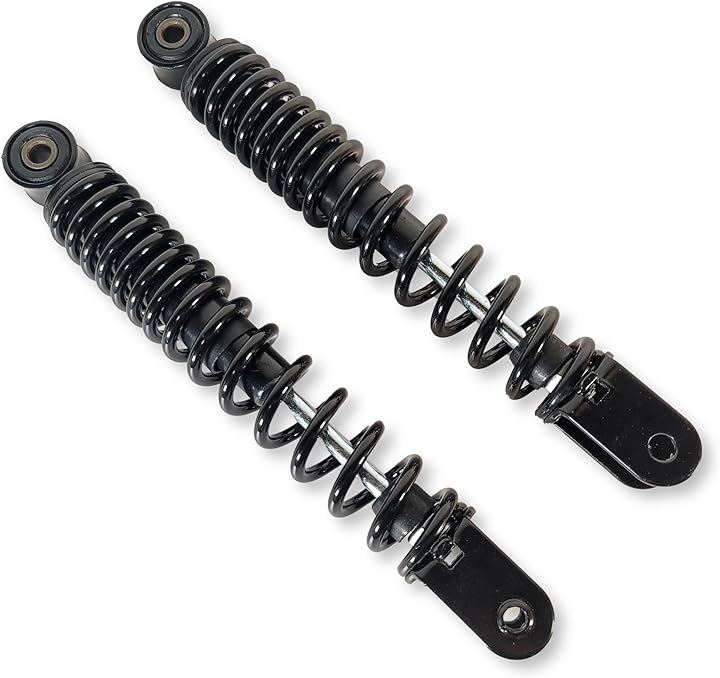 SUZUKI アドレス V100 フロント サスペンション ブラック 左右 2本セット ポン付け スズキ ショック 社外品 ２本 黒( ２本(黒)) 6,080円