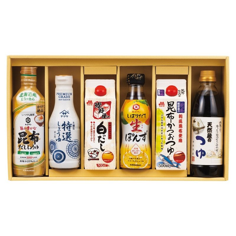 上品な旨味調味料詰合せ C-D