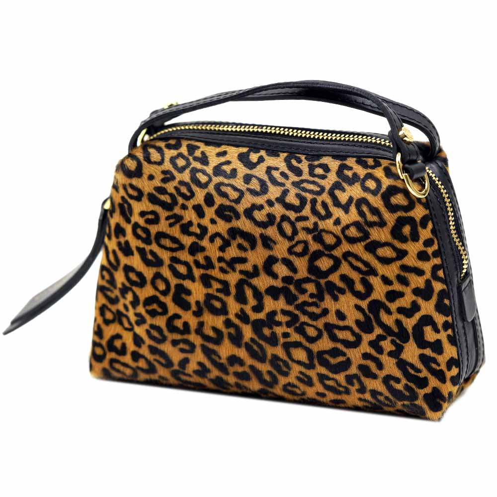 ジャンニキアリーニ ショルダーバッグ アリファ S レディース 2WAY ハンドバッグ レオパード Gianni Chiarini ALIFA S BS 8255 MCRLEO CAMMELLO