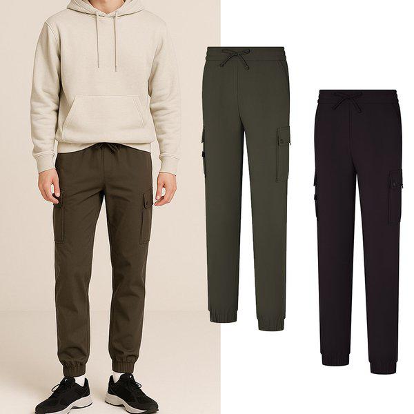 秋のアウトポケットカジュアル登山ジョガーパンツ KSC959UP5M
