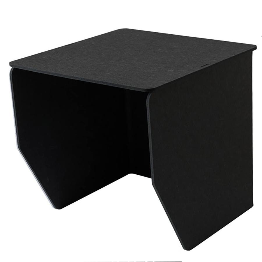 卓上間仕切り防音ブース 防音ボックス パーソナルブース フェルトボード 卓上型 ブーススタンド ルーフ付き天板付き卓上パーテーションブース 簡易ワー