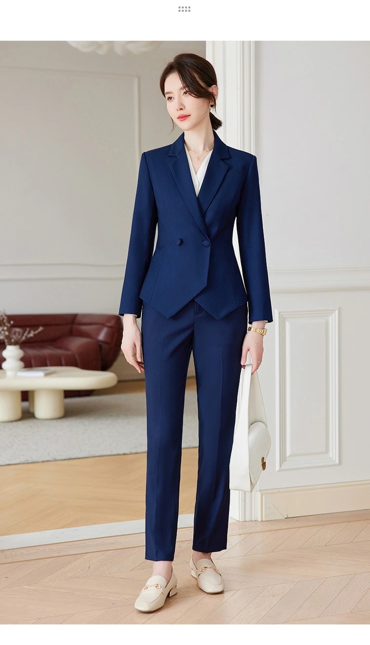 西装セット 女 秋 軽奢 高級感 気質 フォーマル 服装