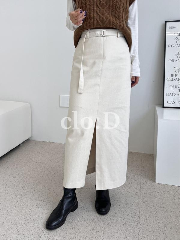 デイリースカート（ピーチ起毛）