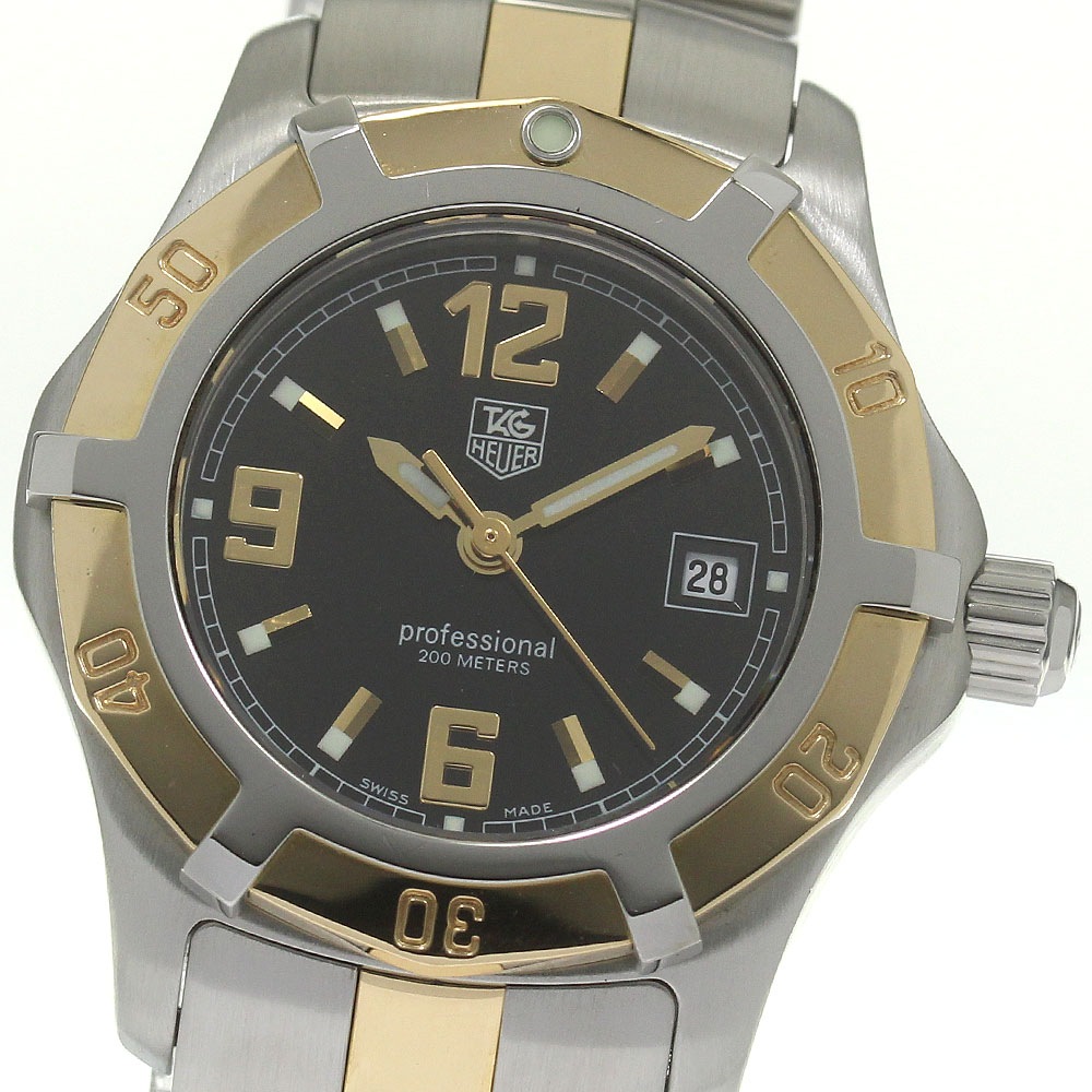 タグホイヤー TAG HEUER WN1354.BD0342 エクスクルーシブ 2000 クォーツ レディース 良品 保証書付き_841534【中古】
