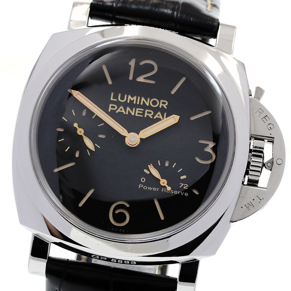 パネライ PANERAI PAM00423 ルミノール 1950 3DAYS パワーリザーブ 手巻き メンズ _837297【中古】