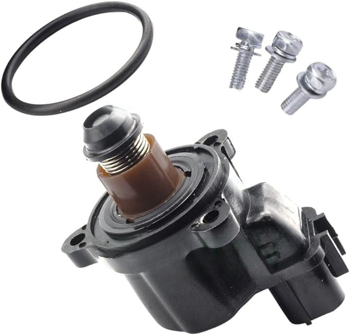 スバル プレオ 専用 ISCV アイドル スピード コントロール バルブ 22650-KA220 PREO RA1 RA2 RV1 RV2 社外品( 黒)