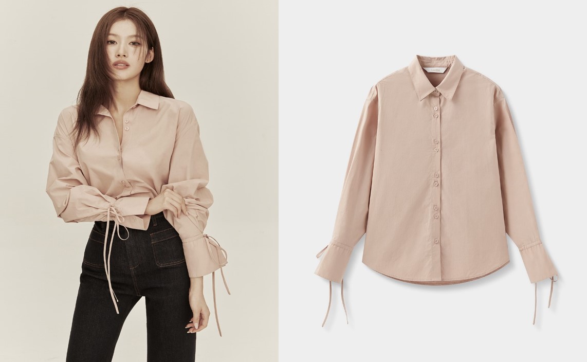 [TWICE SANA] CALECHE basic cotton shirt_5colors