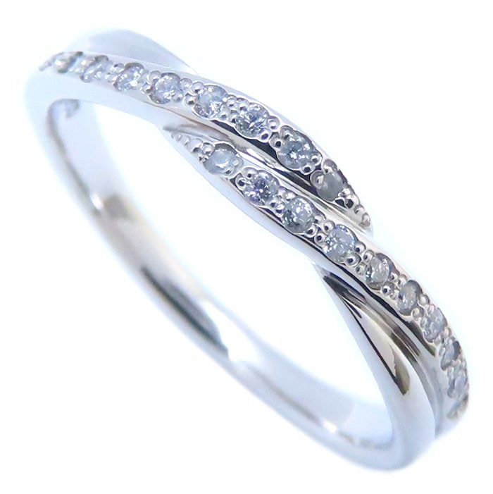 ダイヤモンド リング 指輪 11号 Pt950プラチナ/293693【中古】