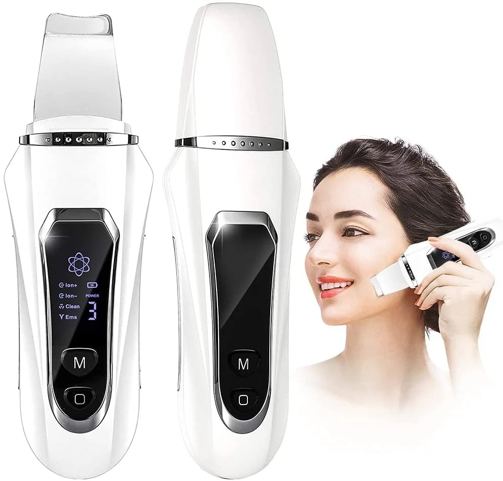 美顔器 超音波 ウォーターピーリング 汚れ除去 毛穴 ピーリング イオン導入 男女兼用