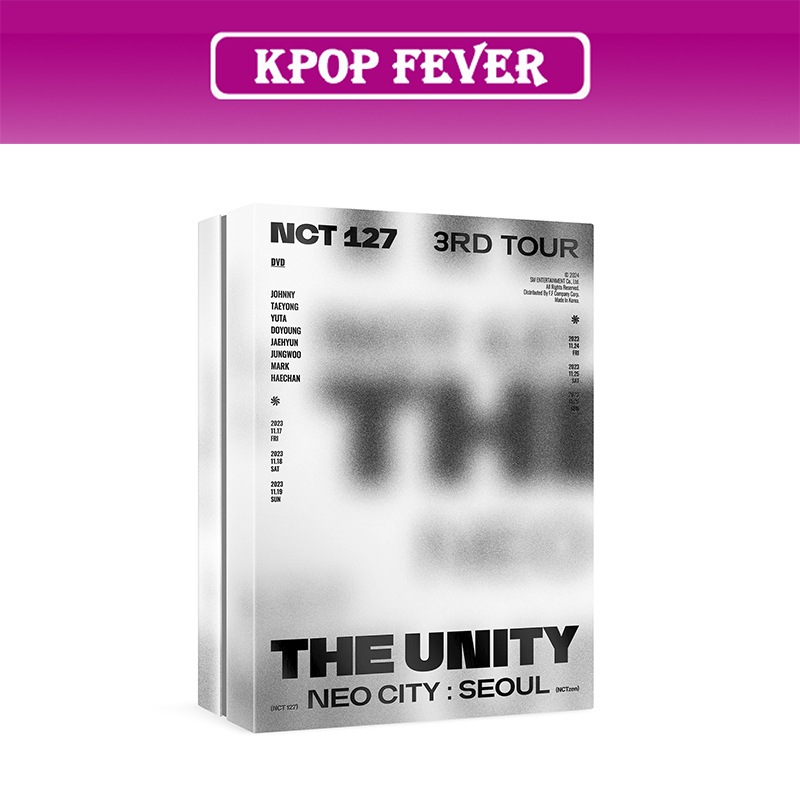 NCT 127 3RD TOUR [NEO CITY : SEOUL - THE UNITY] DVD