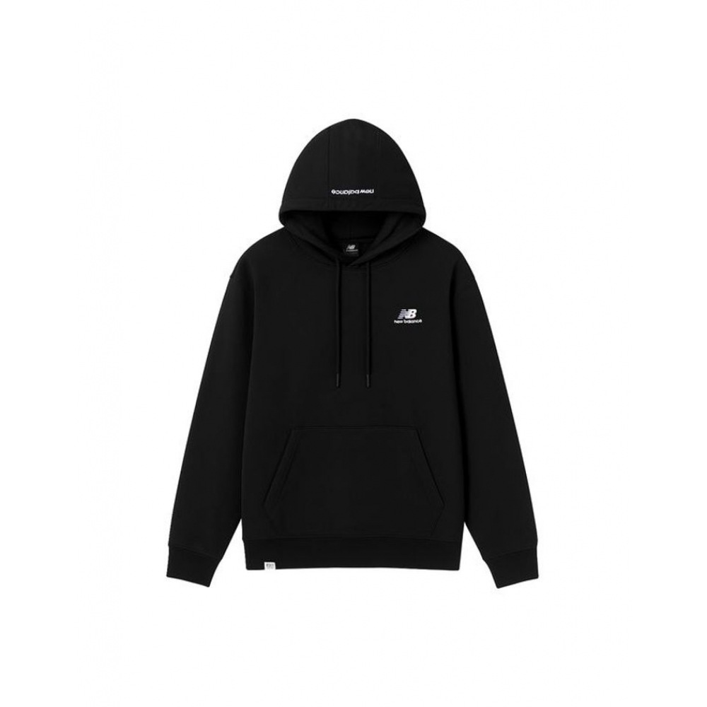 ニューバランスジュニア NB ニューバランスエッセンシャルフリースパブリックパーカーパーカーブラック NBN0D41013-19