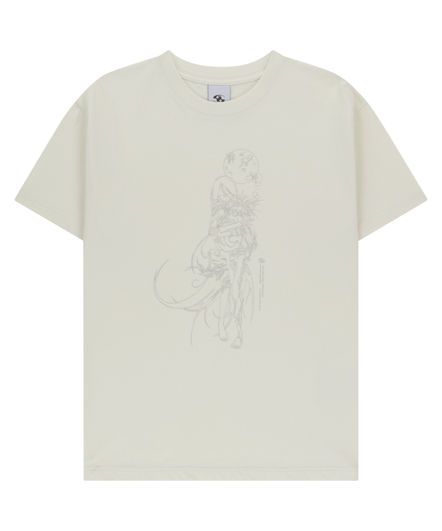 【SANSANGEAR】 CYCLARIAN T-SHIRT : CREAM
