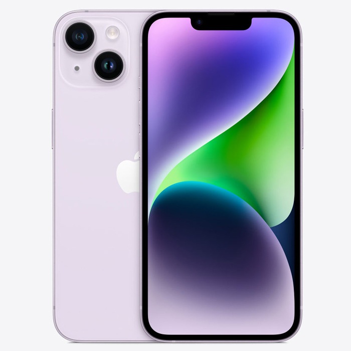 iPhone14 本体 SIMフリー 256GB 5G 衛星経由の緊急SOS デュアルカメラシステム eSIM ガラスフィルム特典 14-256pp-a08h8