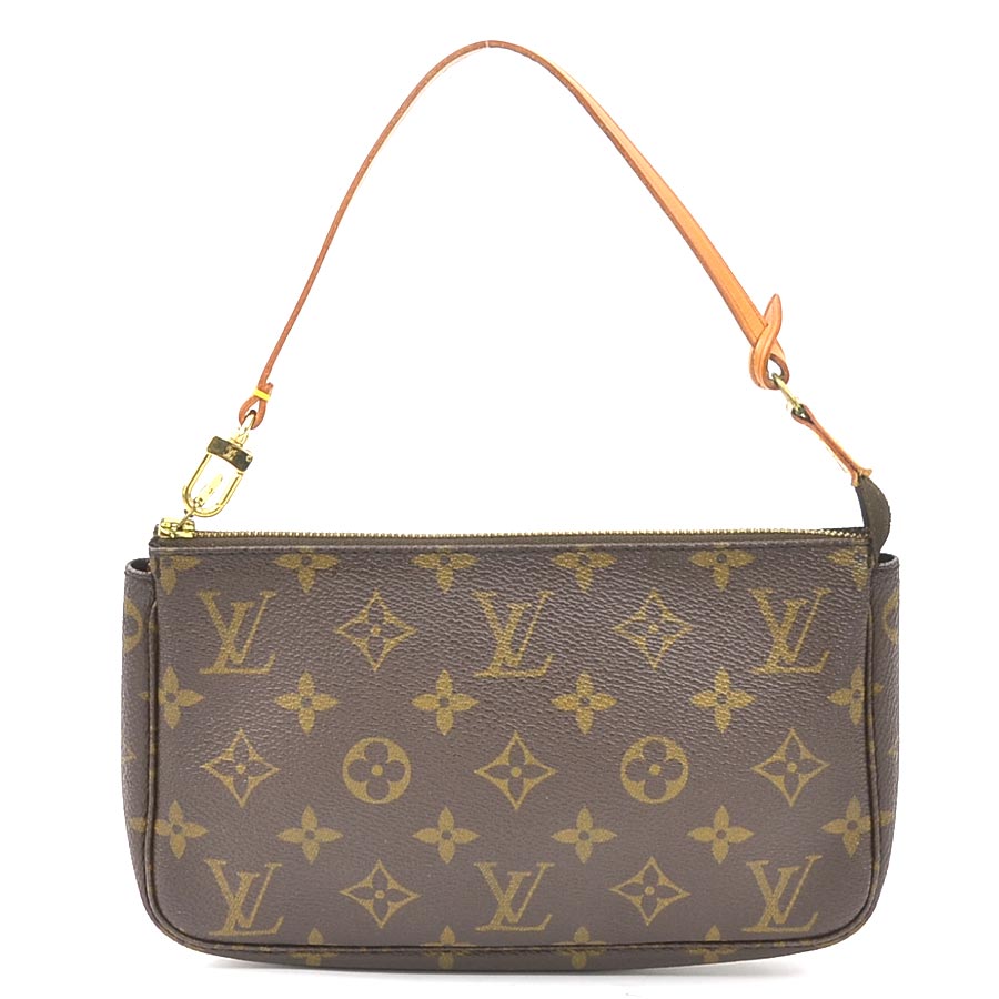 ルイ ヴィトン LOUIS VUITTON ハンドバッグ アクセサリーポーチ モノグラム ポシェット アクセソワール モノグラムキャンバス ブラウン レディース M51980 e60794g
