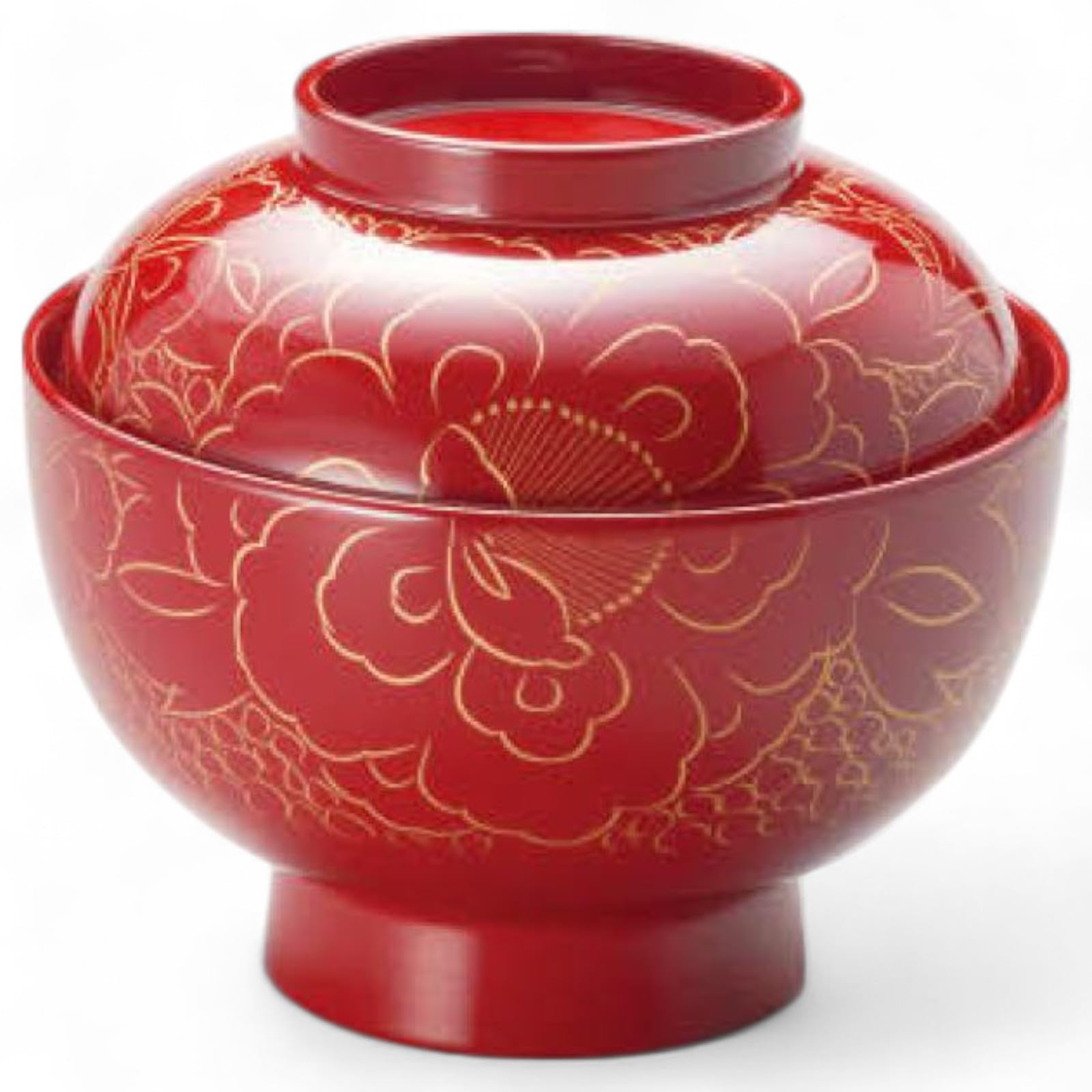 J-kitchens 漆器 お椀 木粉と樹脂の合成加工 漆塗り 手塗り 沈金 PID-526936 日本製