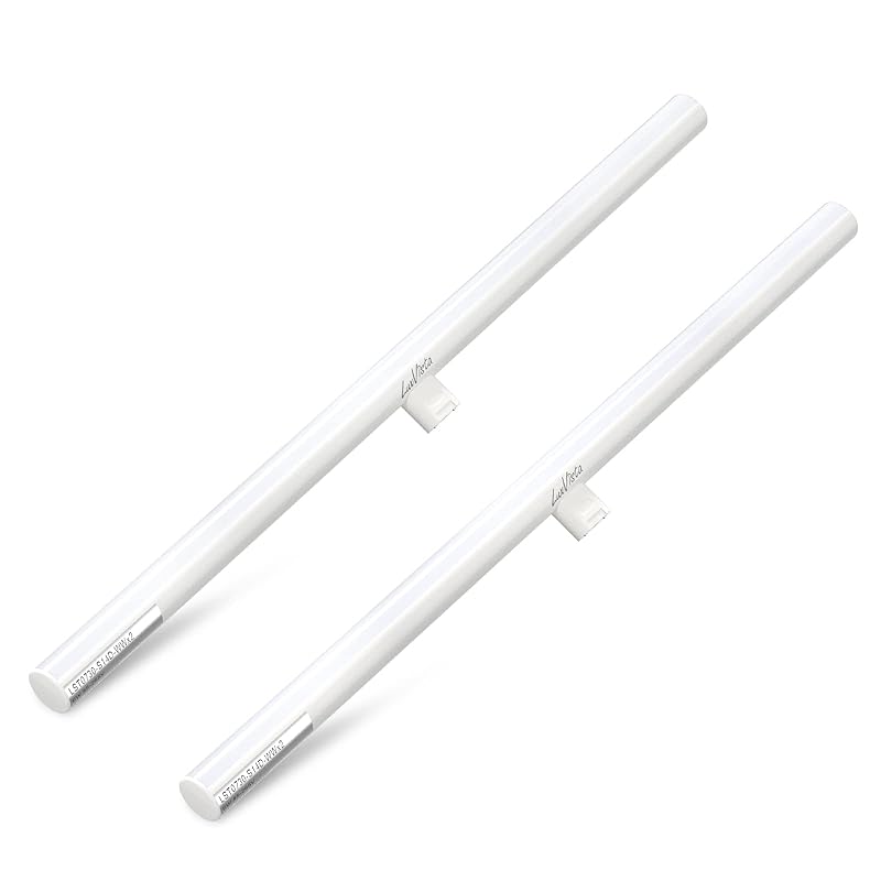 LEDリネストラランプ LINESTRA 口金S14d 6w（従来型60W相当） 片口形 直管形 電球色 2700k 全光束600lm 節電 超高輝度 発光角180 軽量 無輻射 取付簡単2個入り 5,299円