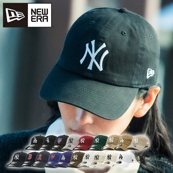 Qoo10] New era 【3800個販売突破】ブラック再入荷！キ