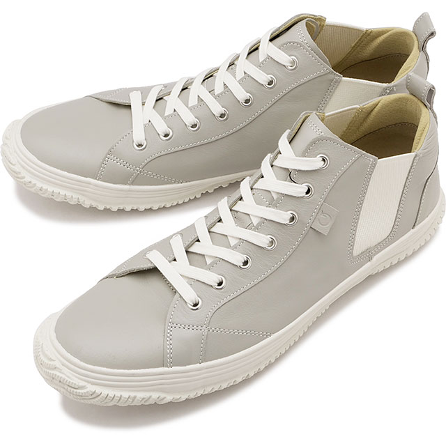 スニーカー サイドゴア [SP442-08] SP-442 メンズ・レディース 日本製 カンガルーレザー Light-Gray 正規取扱店