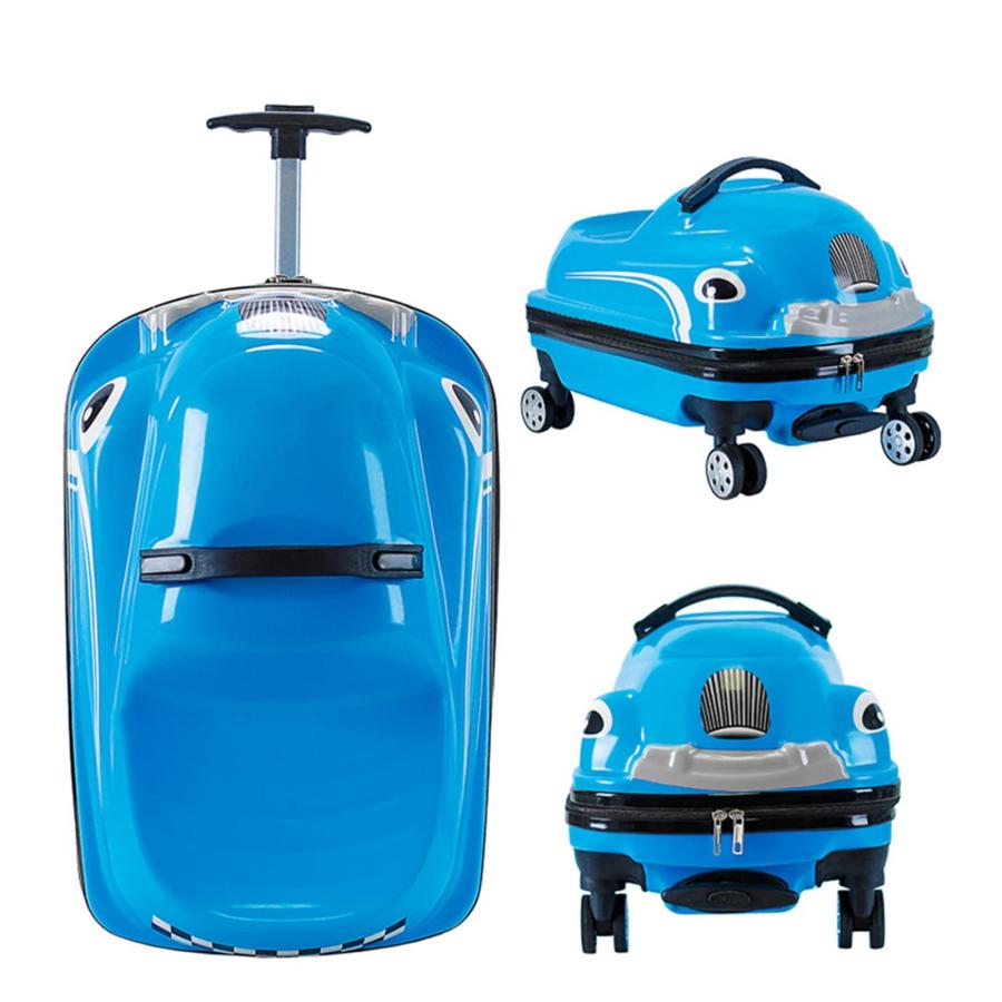 スーツケース 子供用 スーツケース 可愛い 自動車 キャリーバッグ キャリーケース 機内持込 超軽量 乗って遊べる 子供キャリー 軽量 大容量 男の子 女の子 旅行