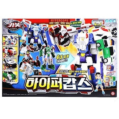 ハローカーボット/ハイパーカップス/4 ロボット in 1 Box /フルセット/合体ロボット/変身ロボット 15,495円