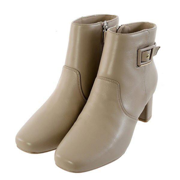 [] 女性スクエアトゥアンクルブーツ 5CM(EQEWBS834BE) [P003737434]