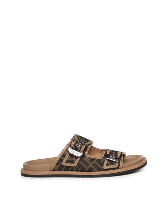 FENDI Men Sandals 7X1604 AJZFF1ICN BROWN