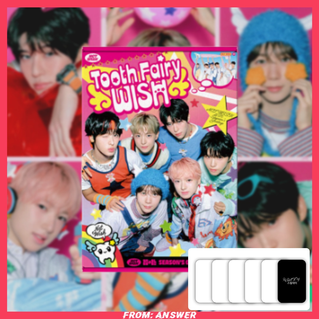 NCT WISH 2026 シーズングリーティング フォトカードダイアリー グッズアルバム＋特典フォトカードセット(全メンバー1枚ずつ全種セット)