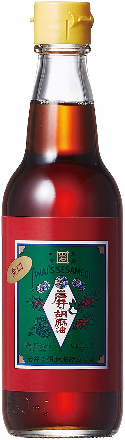 他サイト： 岩井 金岩井純正胡麻油 金口 330gの商品画像