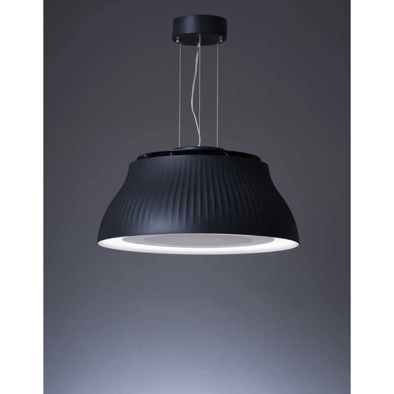 富士工業　LEDペンダントライト cookiray(クーキレイ) ブラック 昼光色～電球色 リモコン付属 最大35W 　C-PT511-BK