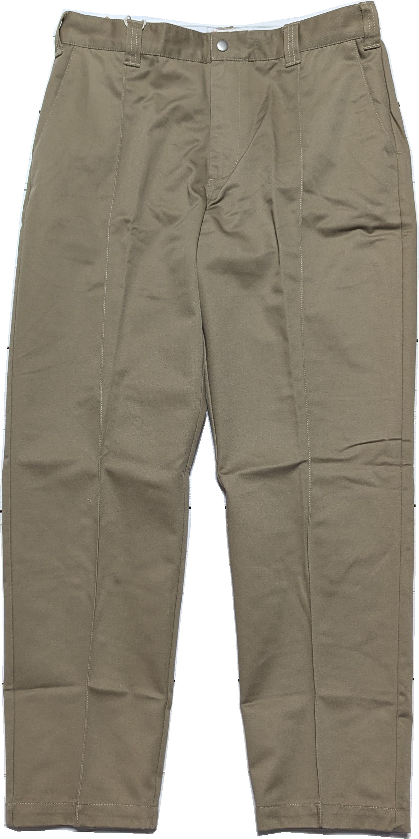 T/C ツイル ピンタック チノパンツ メンズ ベージュ TWILL PIN TACK CHINO PANTS BEIGE 003