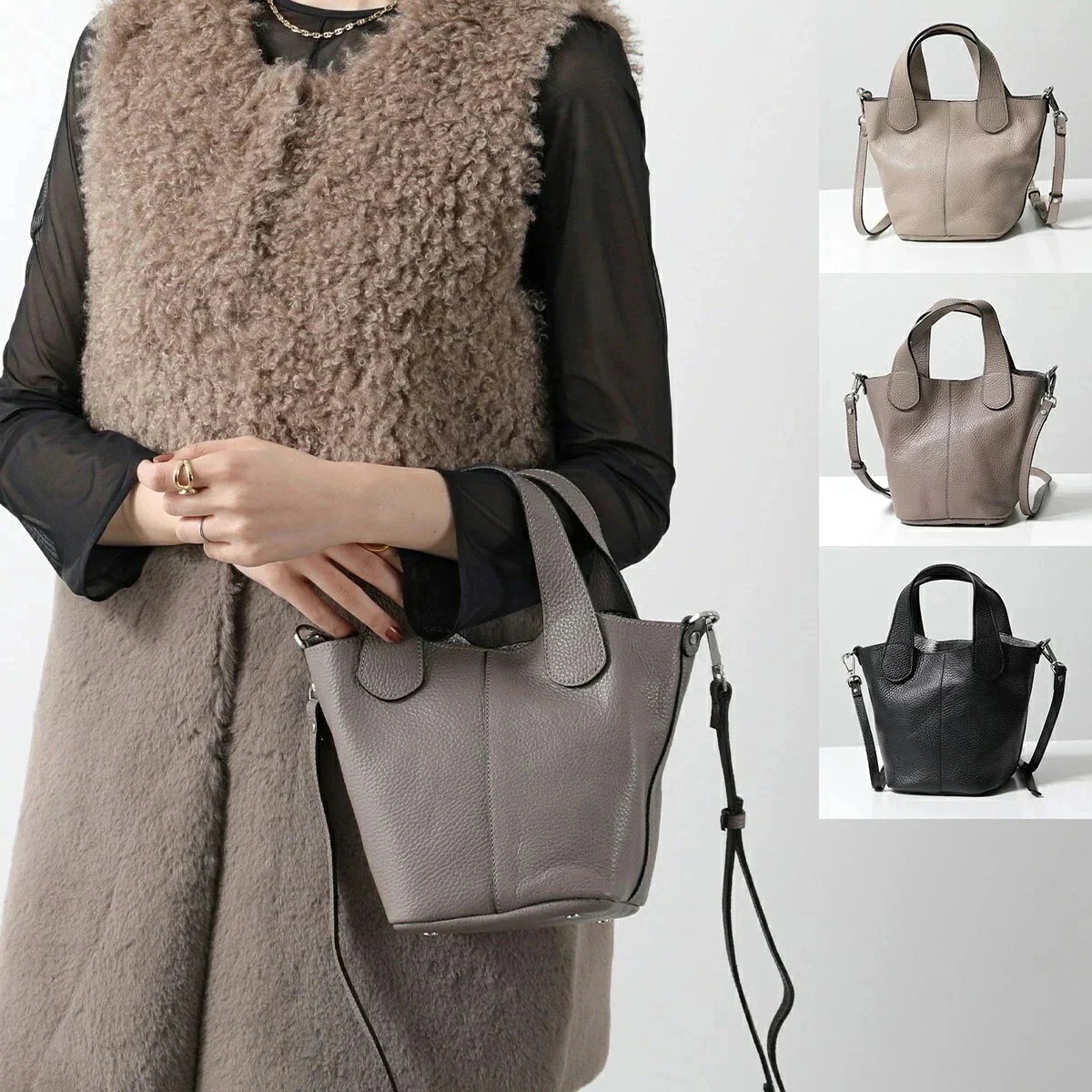 RIPANI リパーニ ショルダーバッグ ANNA アンナ 7245OJ レディース レザー ハンドバッグ クロスボディ 鞄 カラー3色 【mega】